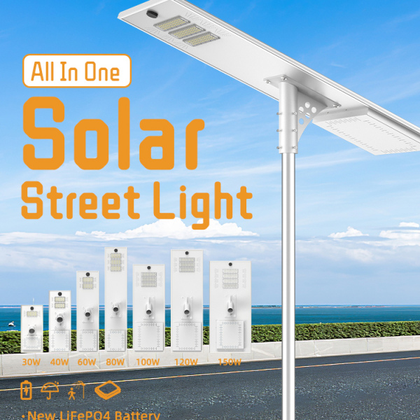 All In One Solar Street Light BST-AIO-4530P-S02